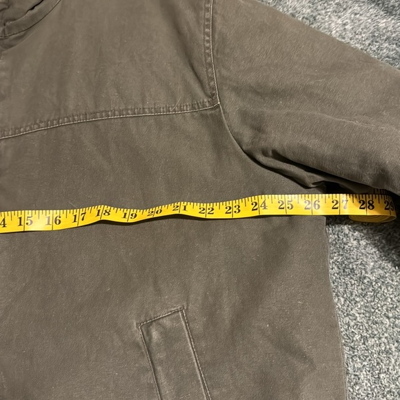 ROTHCO Military Green Quilted Outdoor Zip Front Utility Jacket Size L - Picture 2 of 4